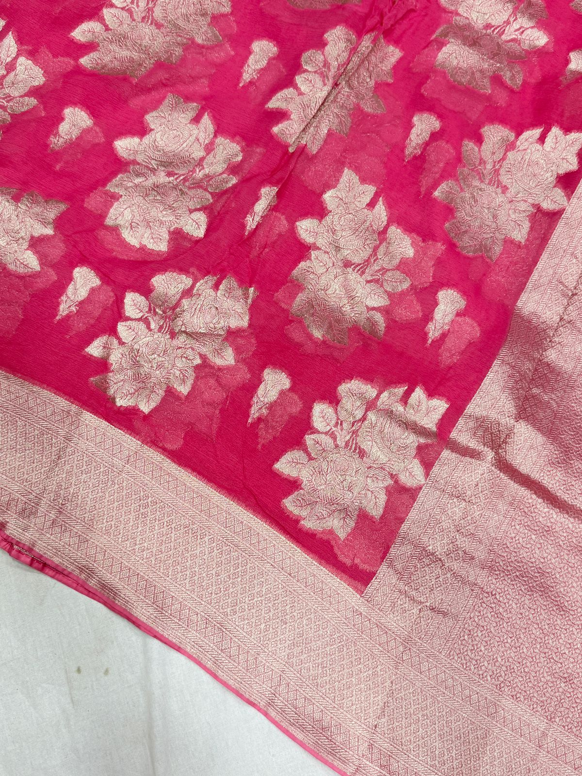 Banaras Georgette Sarees