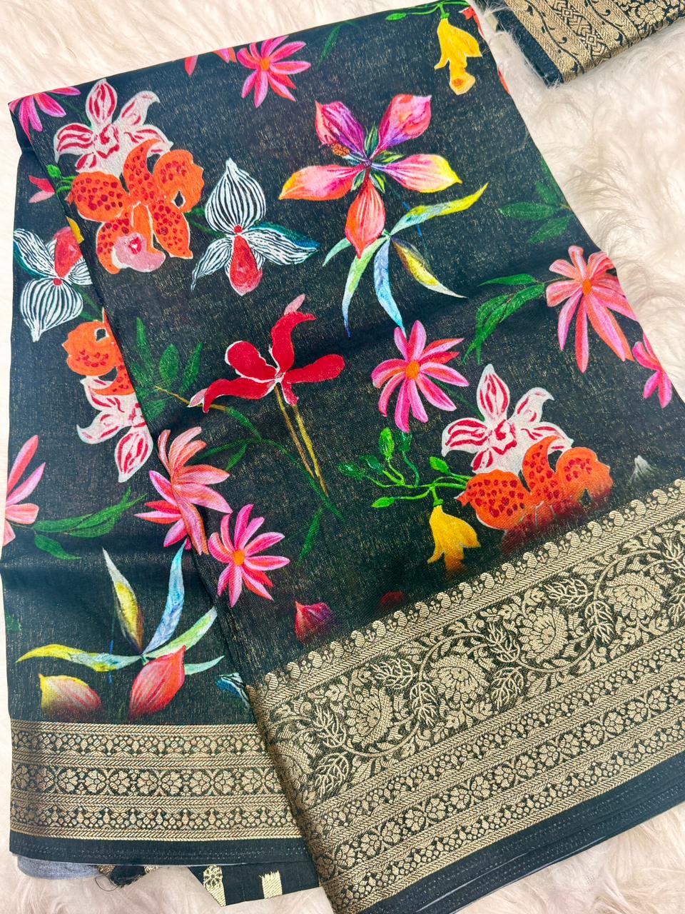 High Premium Chanderi Saree