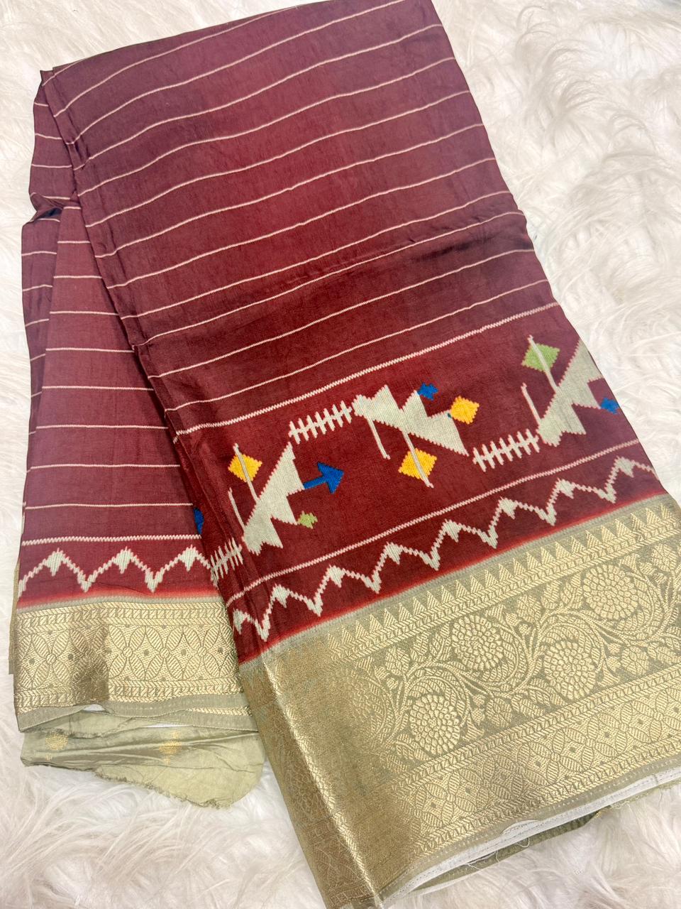 High Premium Chanderi Saree