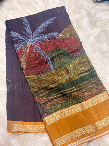 High Premium Chanderi Saree