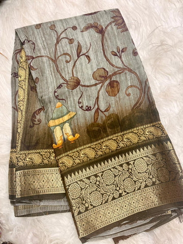 High Premium Chanderi Saree