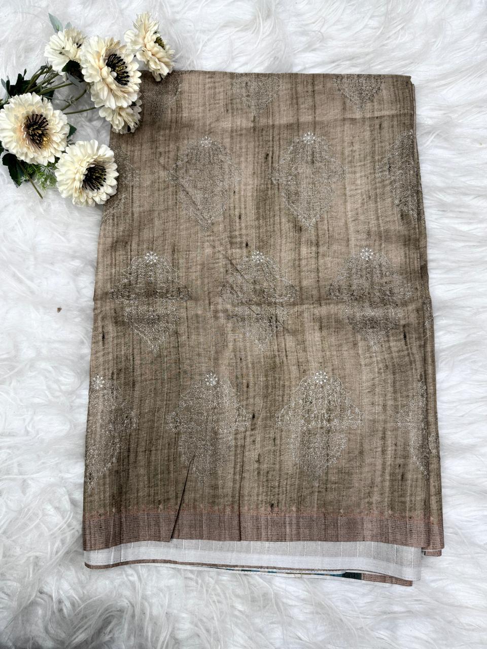 Tusser Sarees