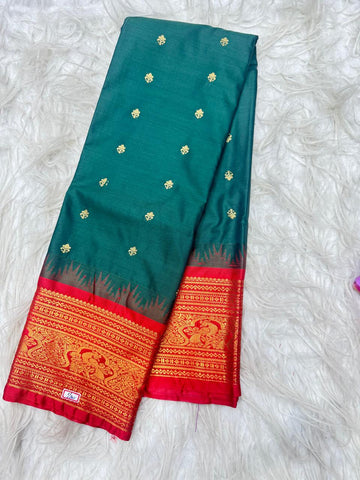 Semi Gadhwal Saree