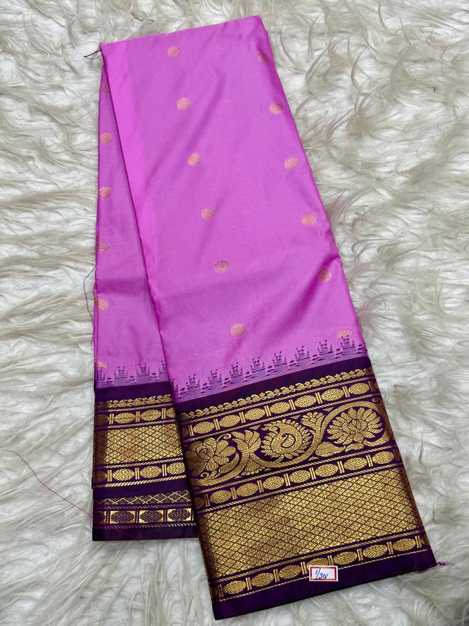 Semi Gadhwal saree