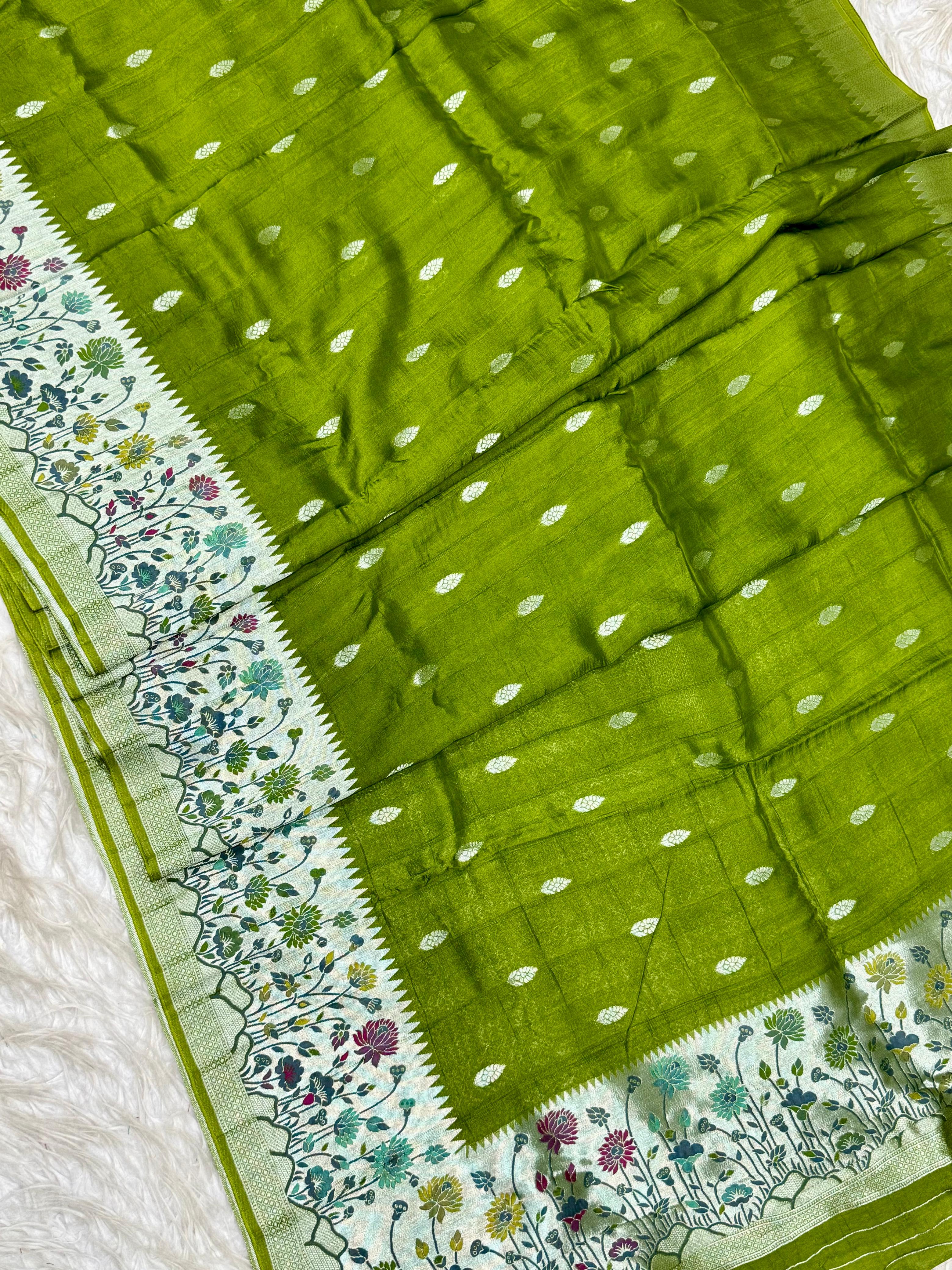20 Count Matka georgette Saree