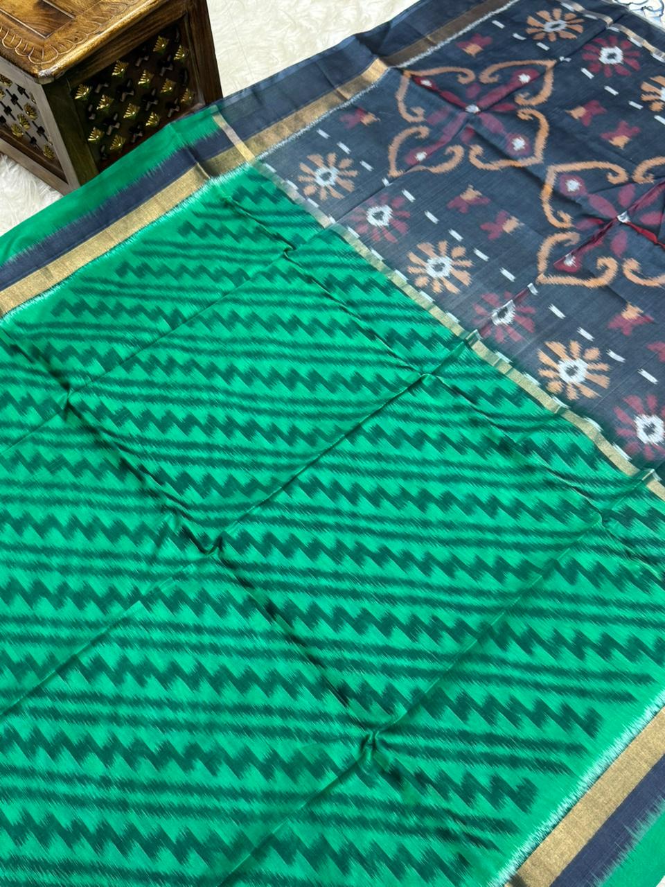 Pure Pochampally Sico Pattu Saree