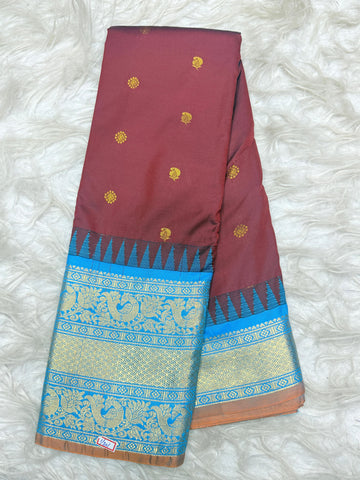Semi Gadhwal Saree