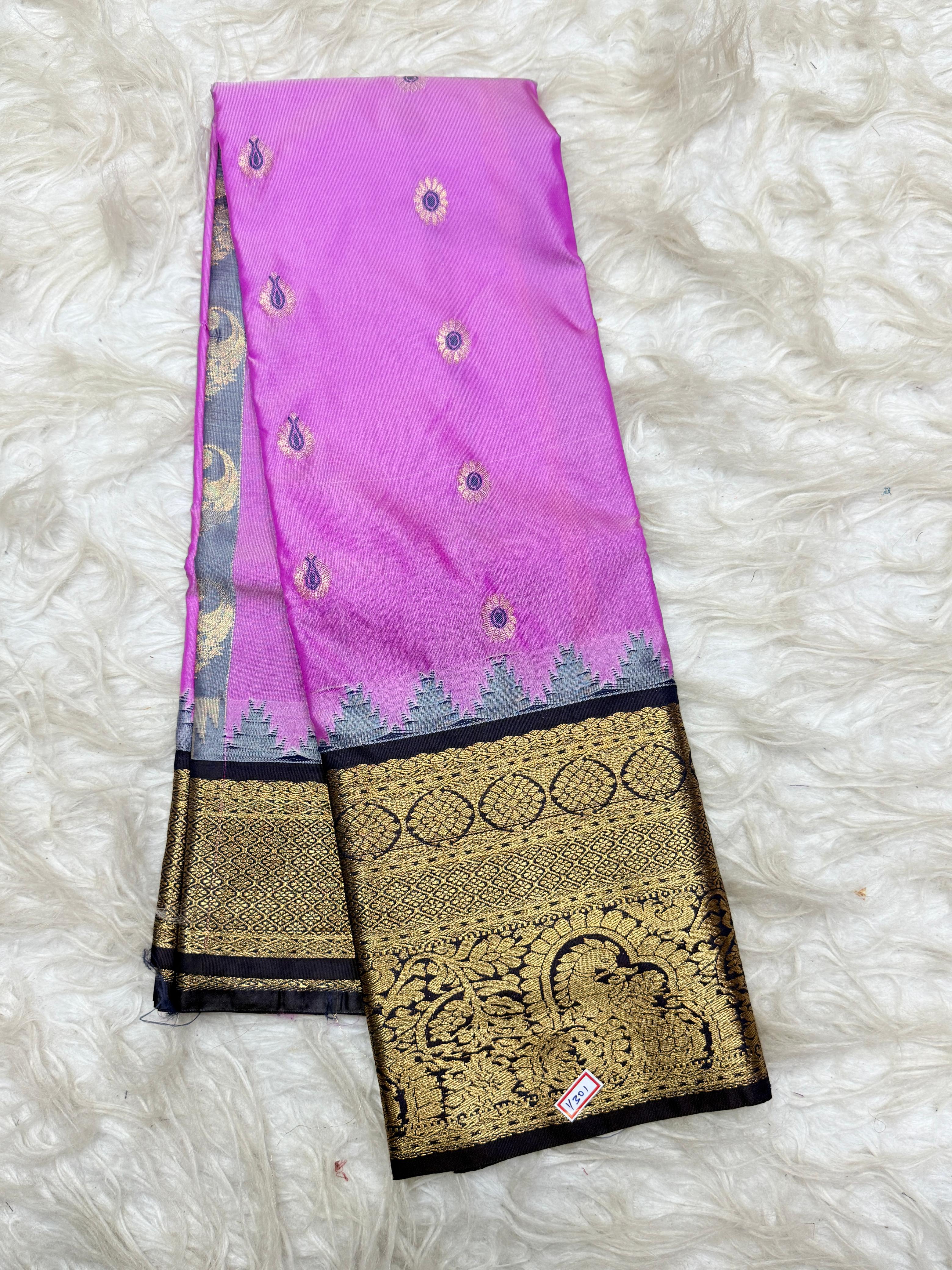 Semi Gadhwal Saree