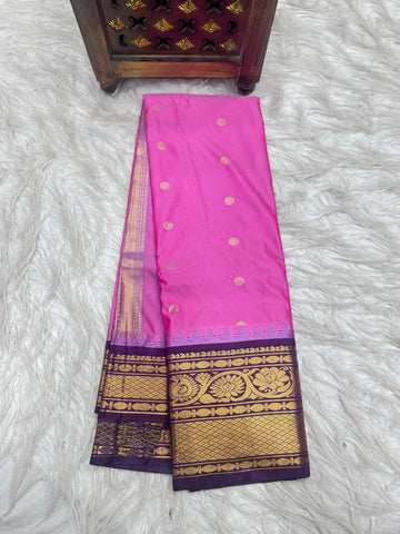 Semi Gadhwal Saree