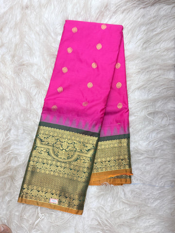 Semi Gadhwal Saree