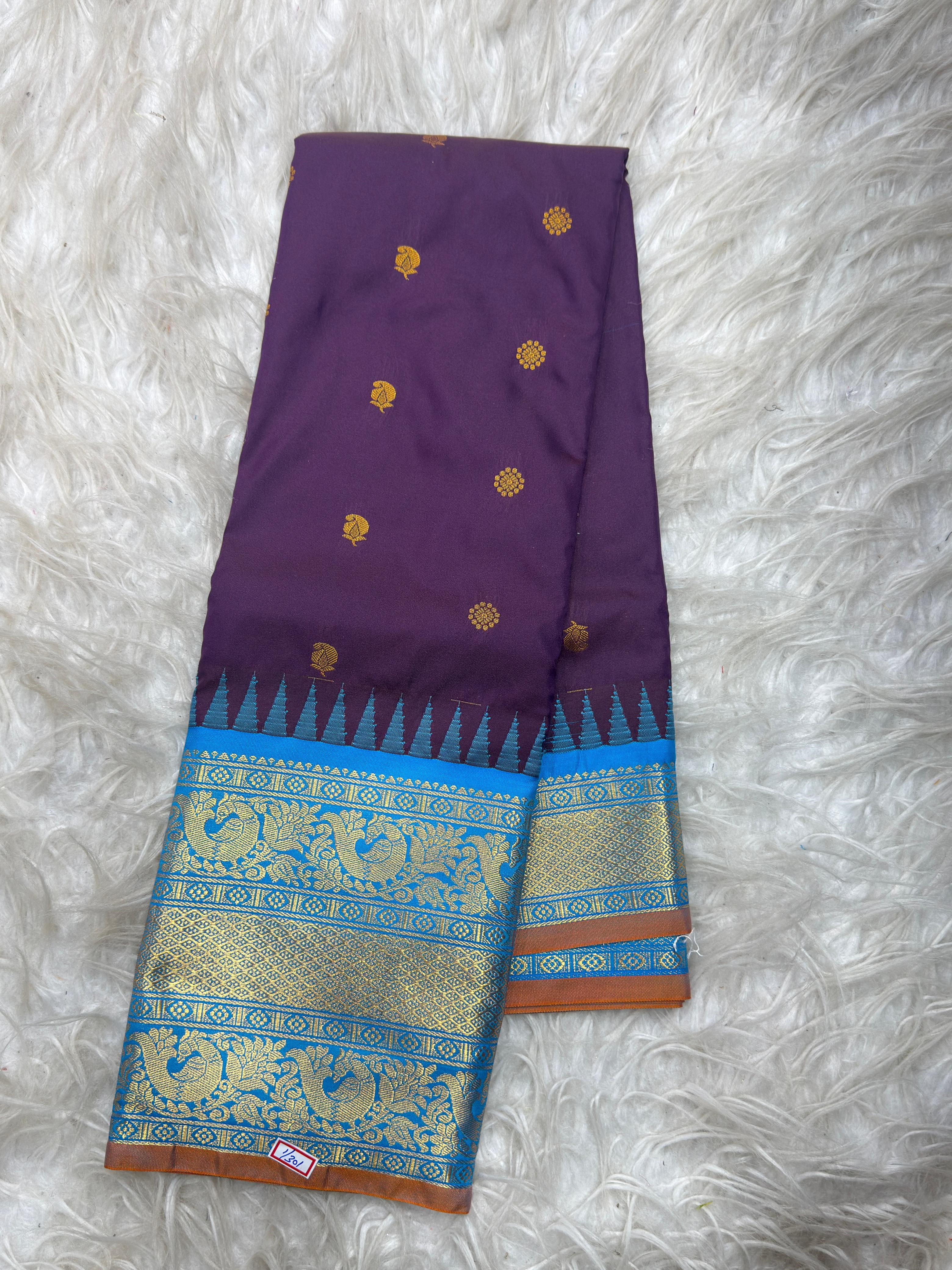 Semi Gadhwal Saree
