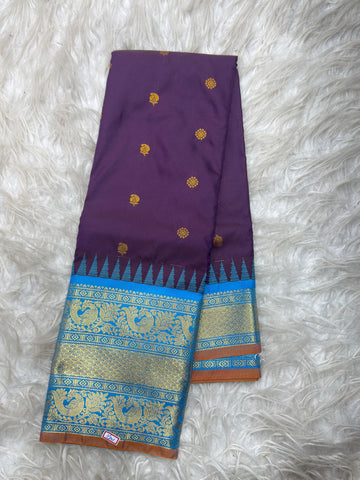 Semi Gadhwal Saree