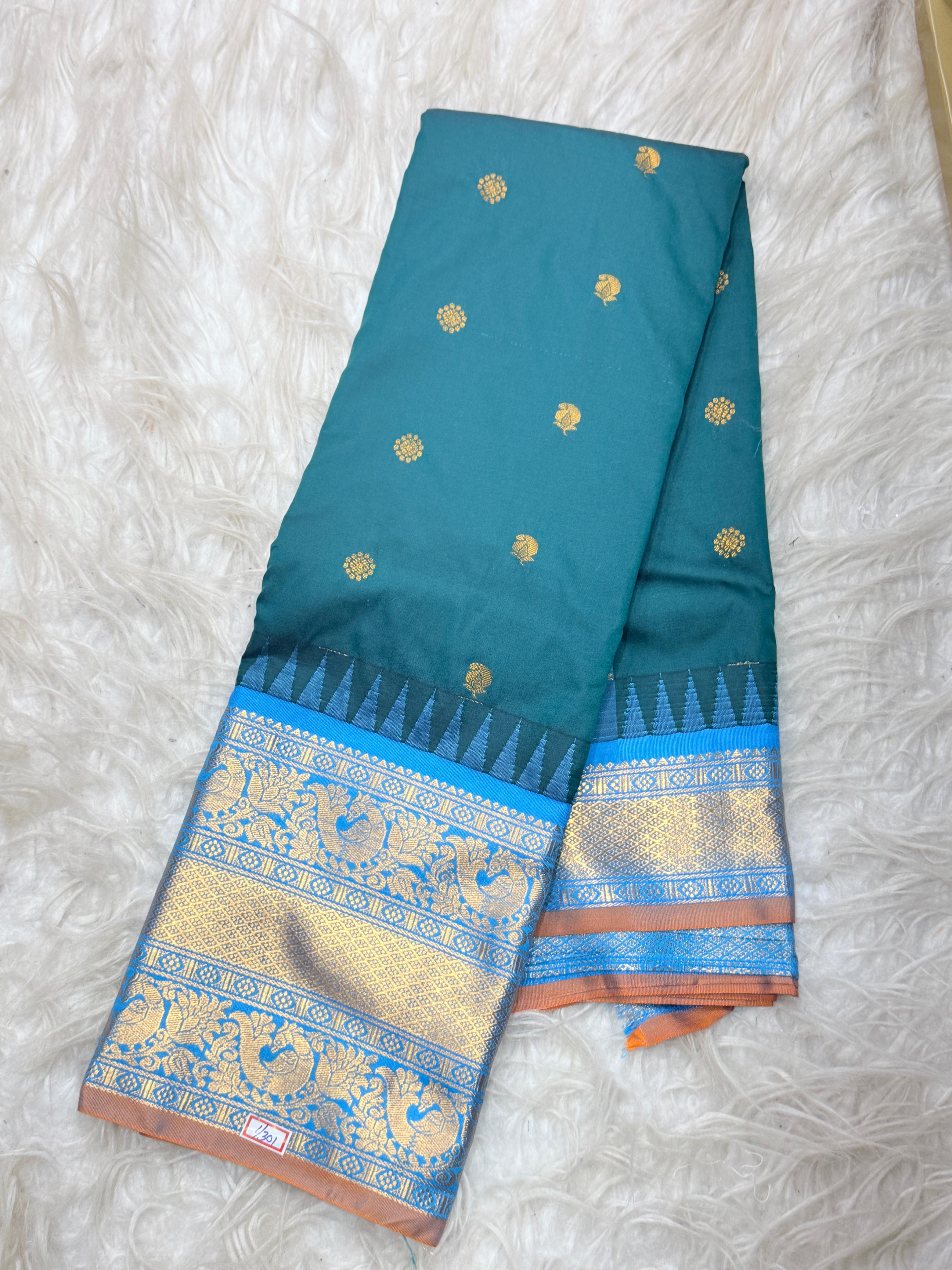 Semi Gadhwal Saree