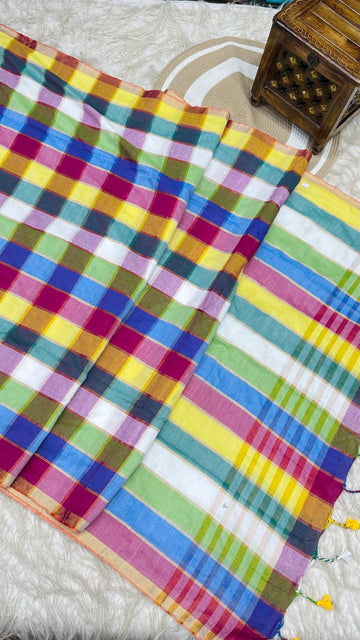 Mal Cotton Saree