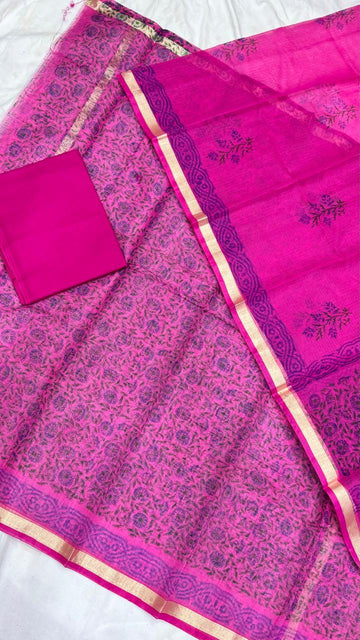 3 Piece Set Kota Dress Material