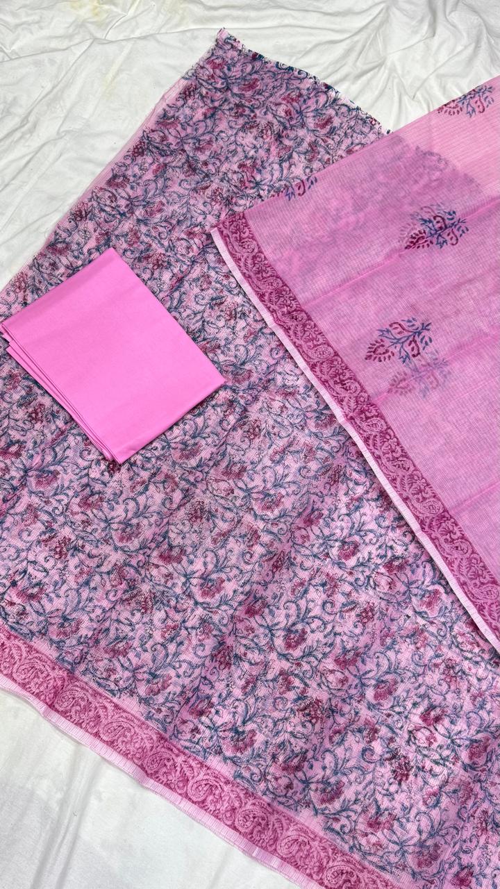 3 Piece Set Kota Dress Material