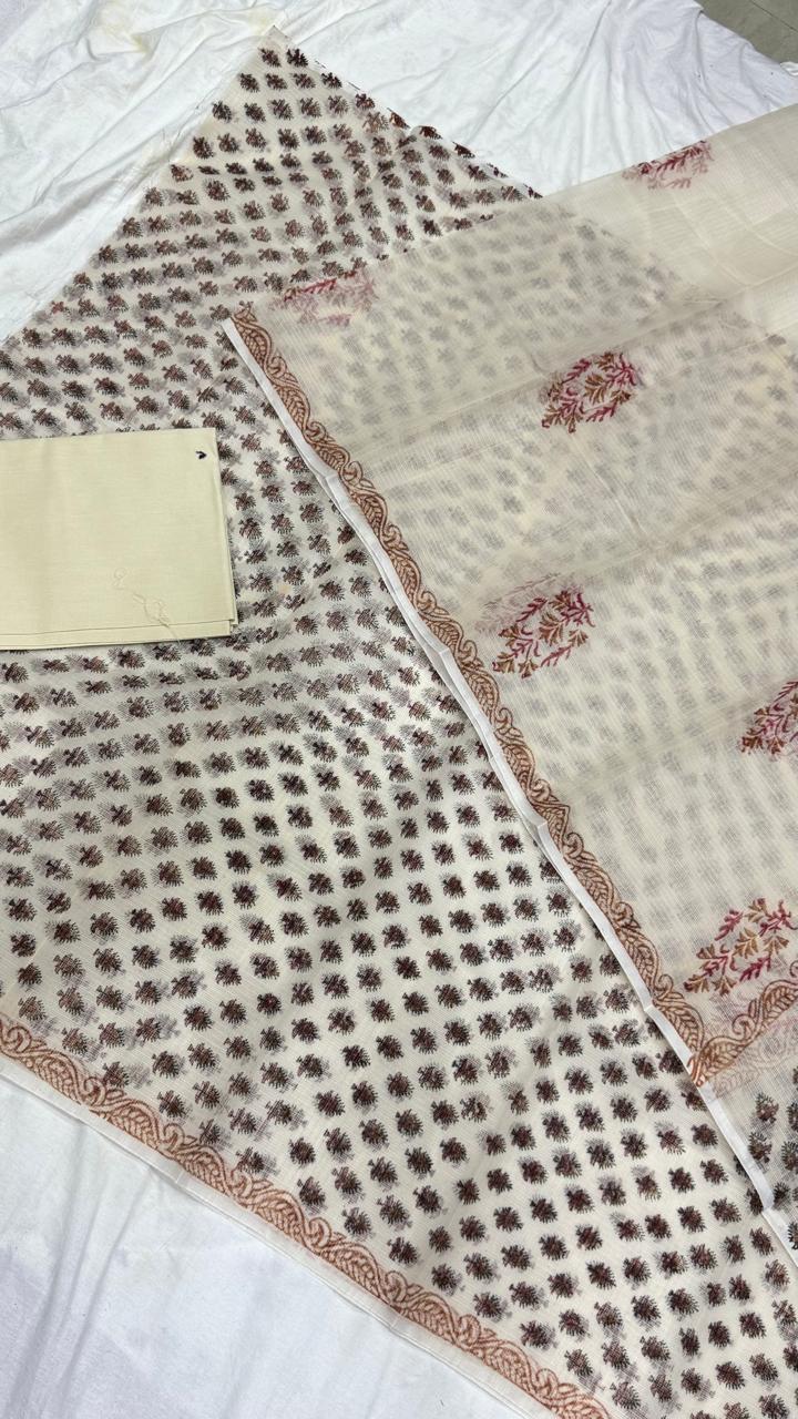 3 Piece Set Kota Dress Material