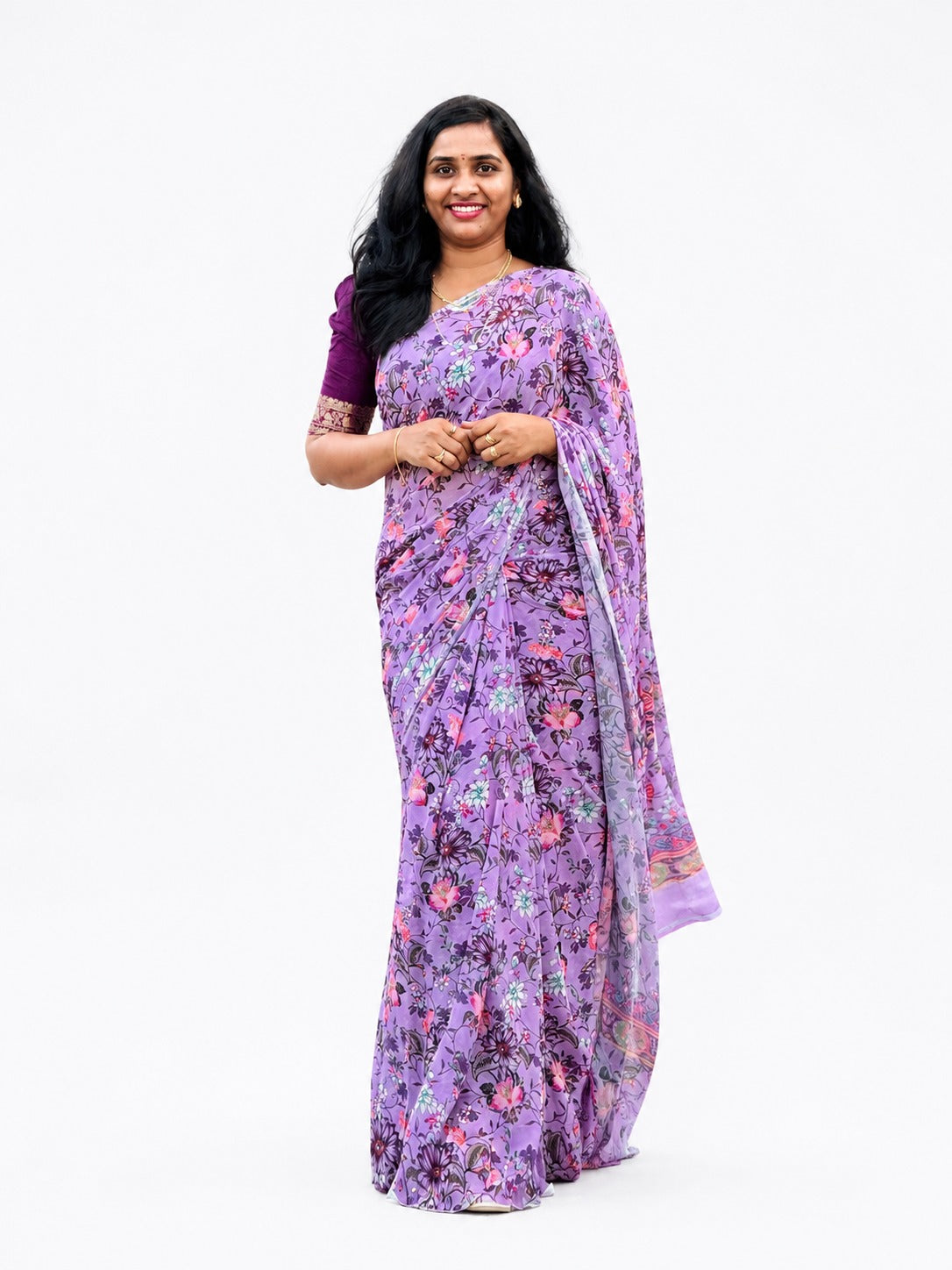 Georgette Saree