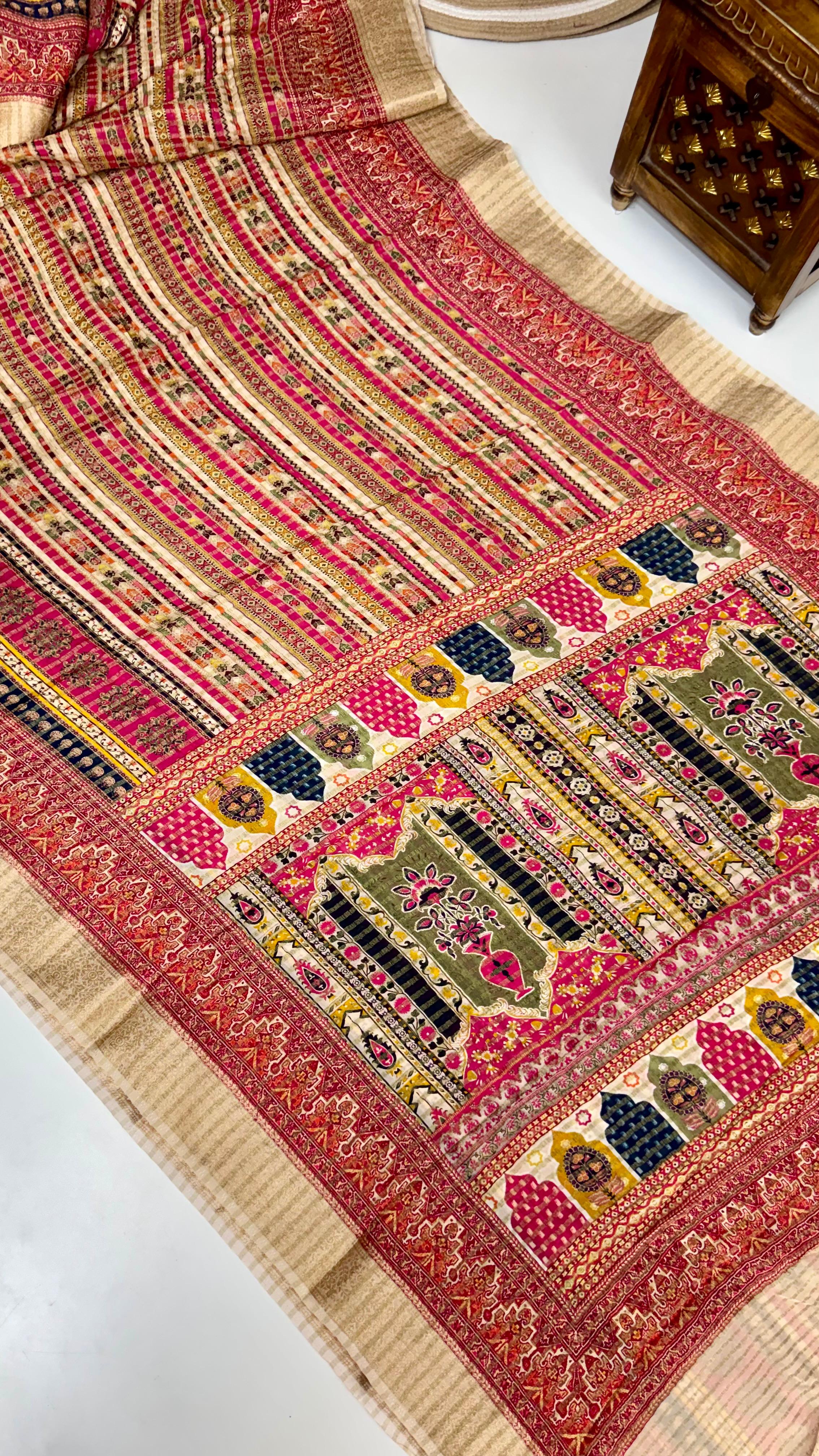 Spun Silk Saree