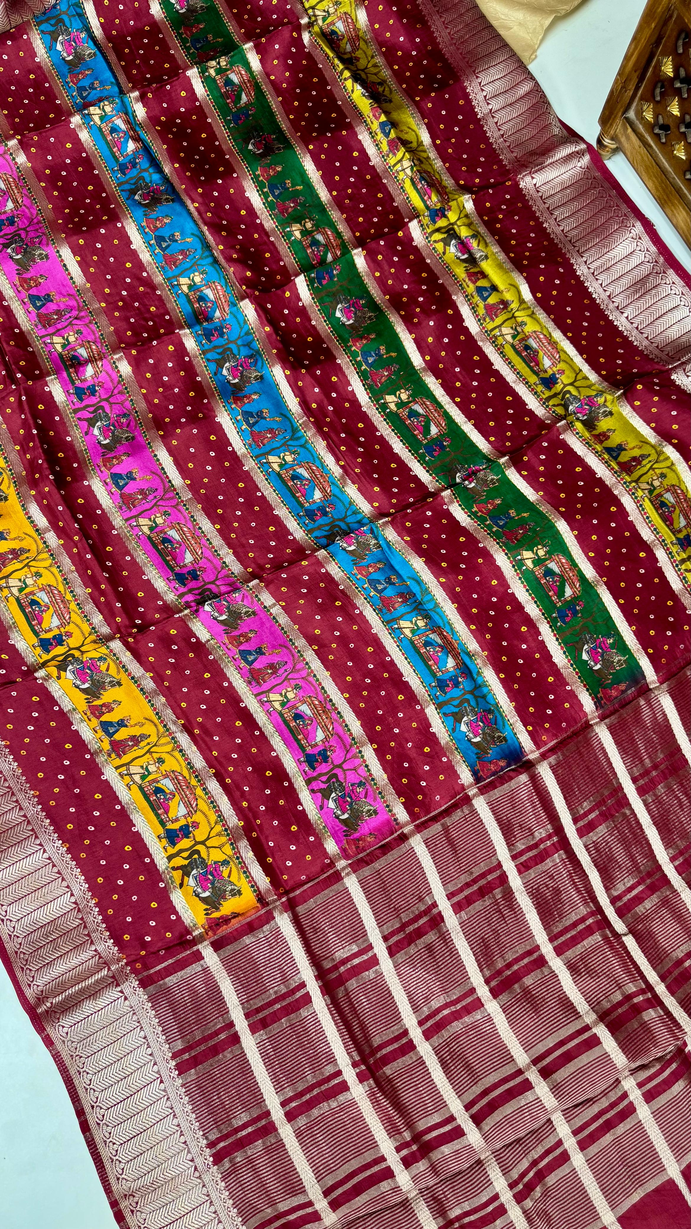 Spun Silk Saree