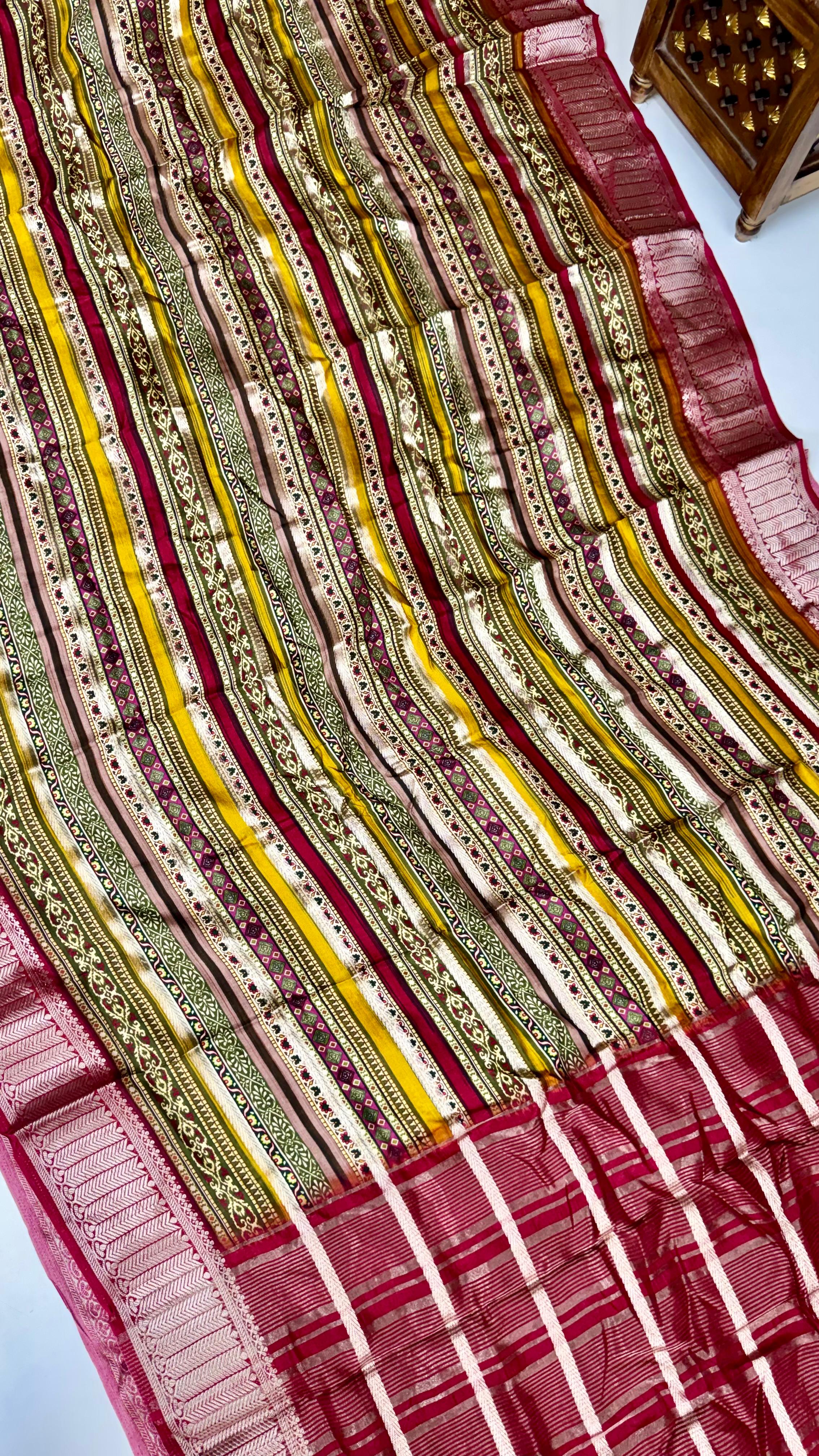 Spun Silk Saree