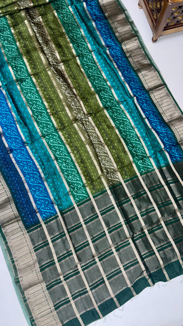 Spun slik saree
