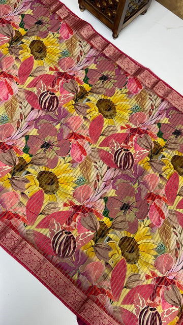 Spun Silk Saree