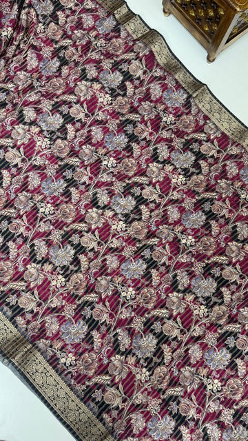 Spun Silk Saree