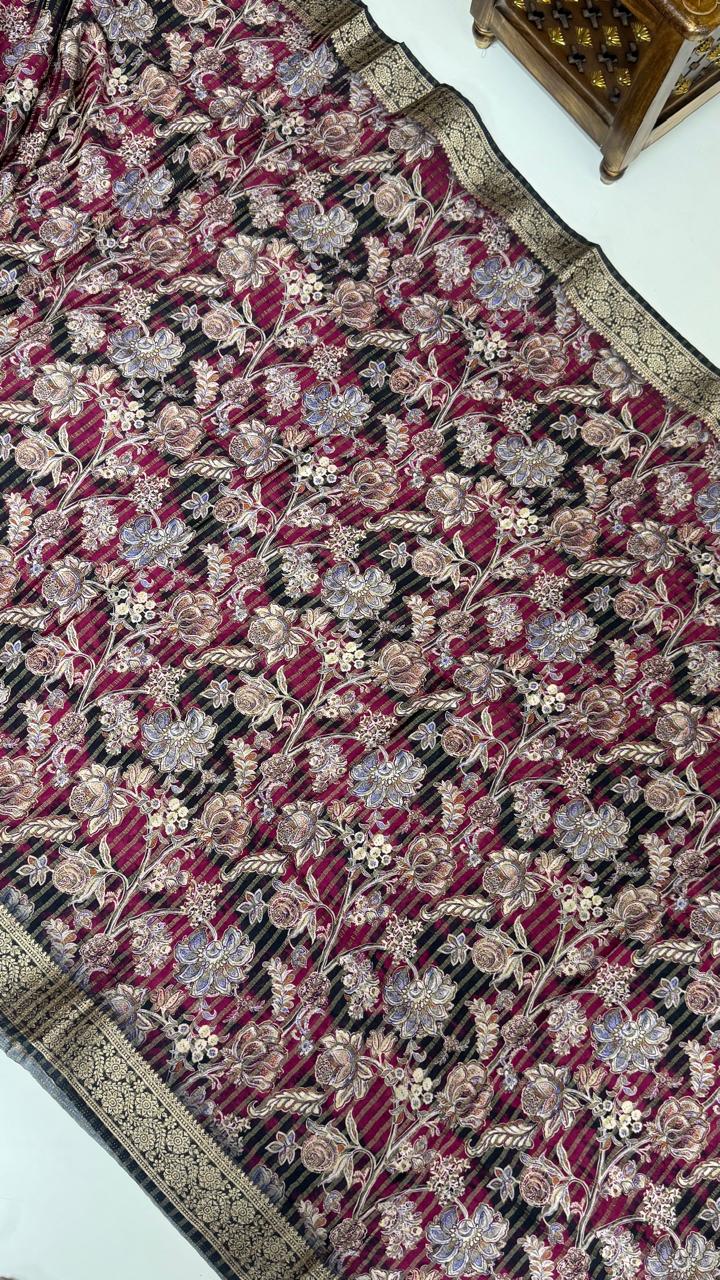 Spun Silk Saree