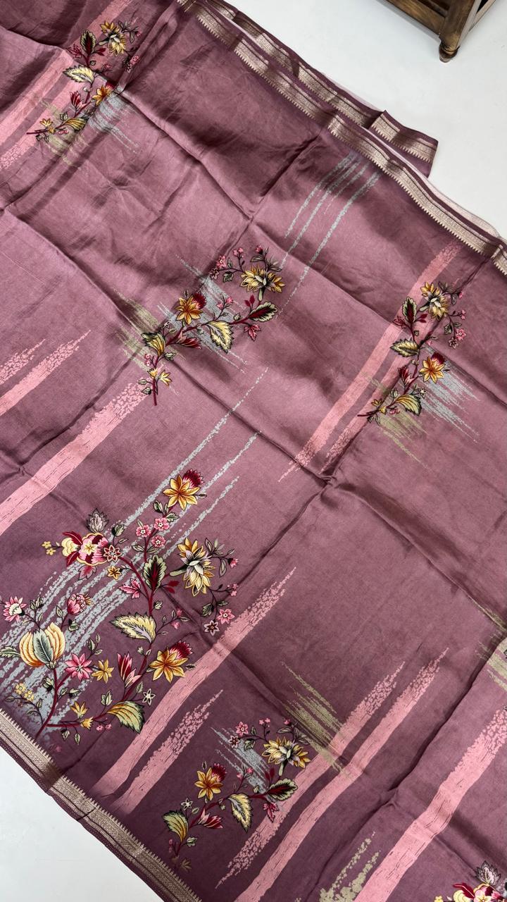 Spun Silk Saree
