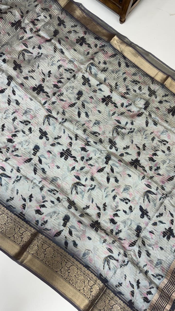 Spun Silk Saree