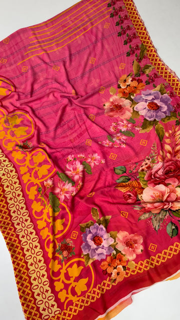 Georgette Saree