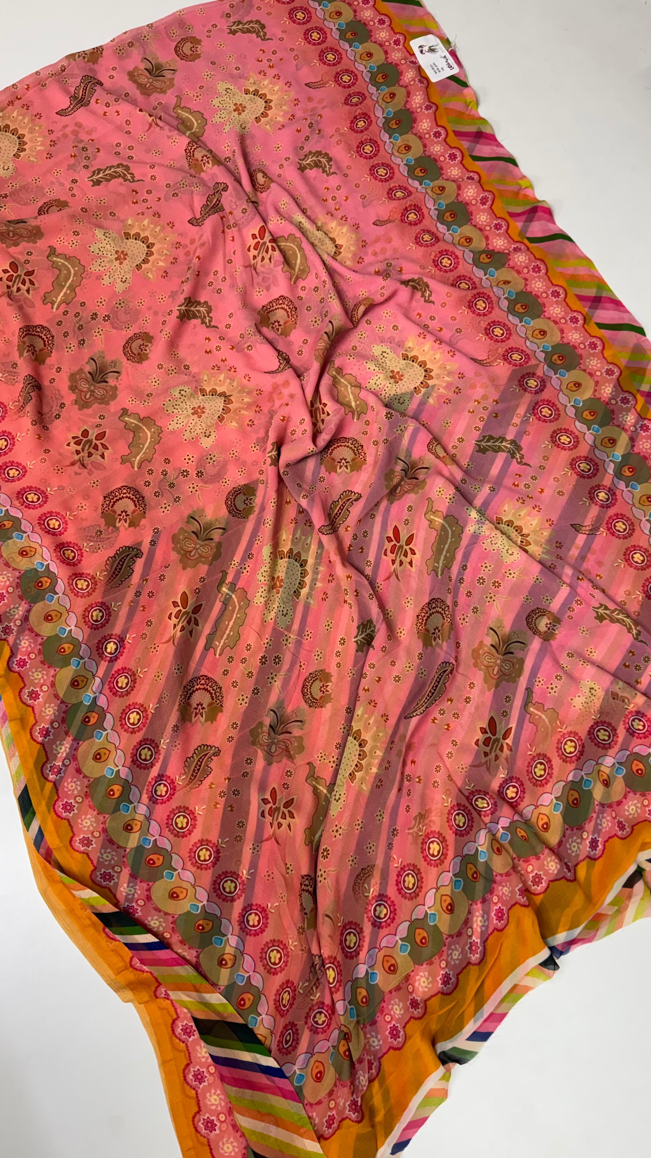Georgette Saree