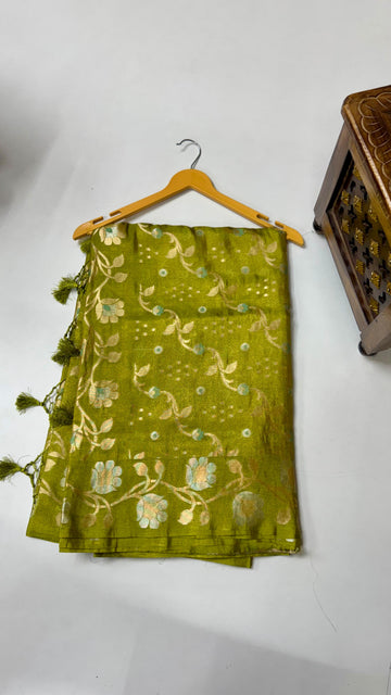 Georgette Tissue Saree