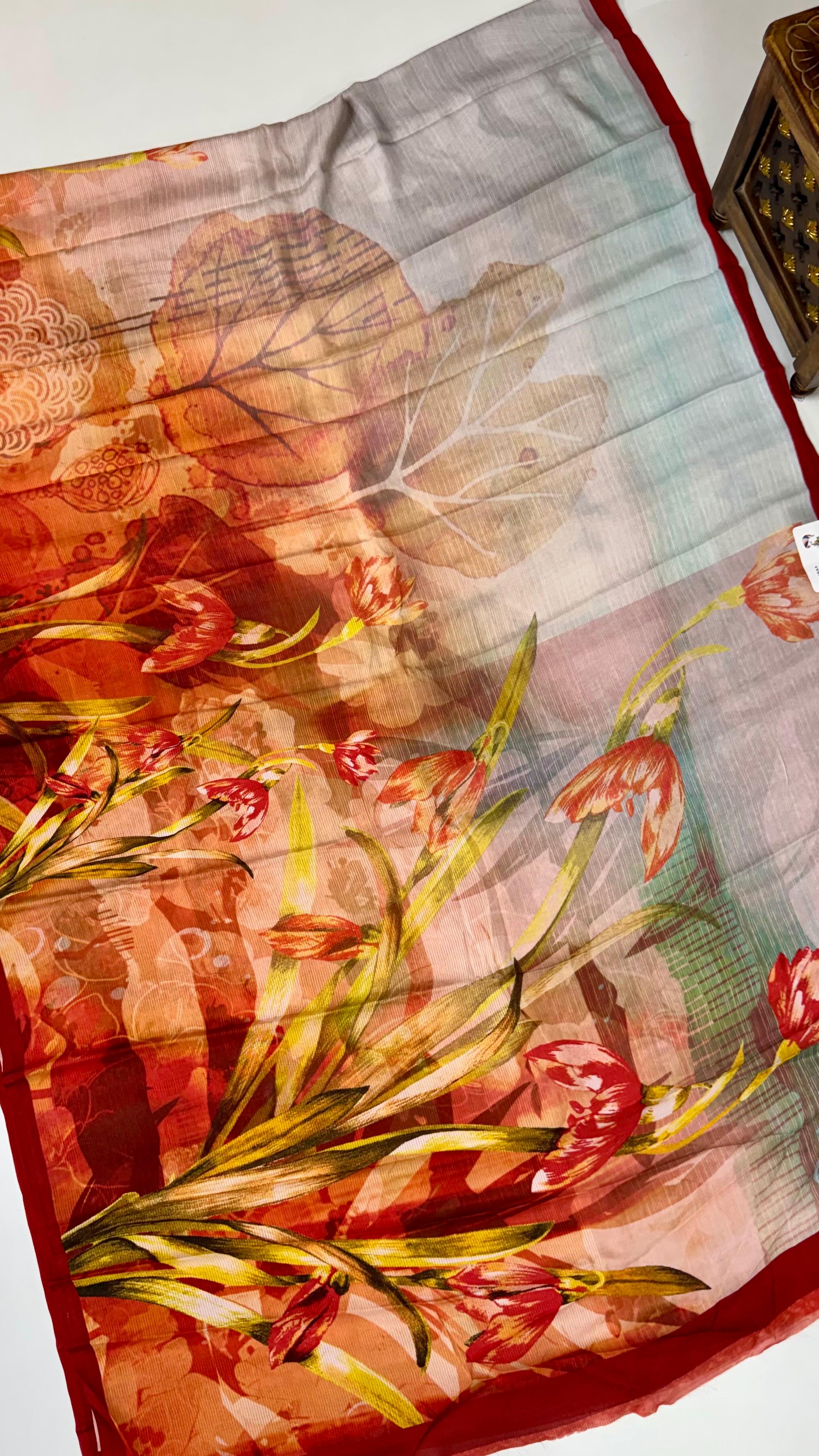 Georgette Saree