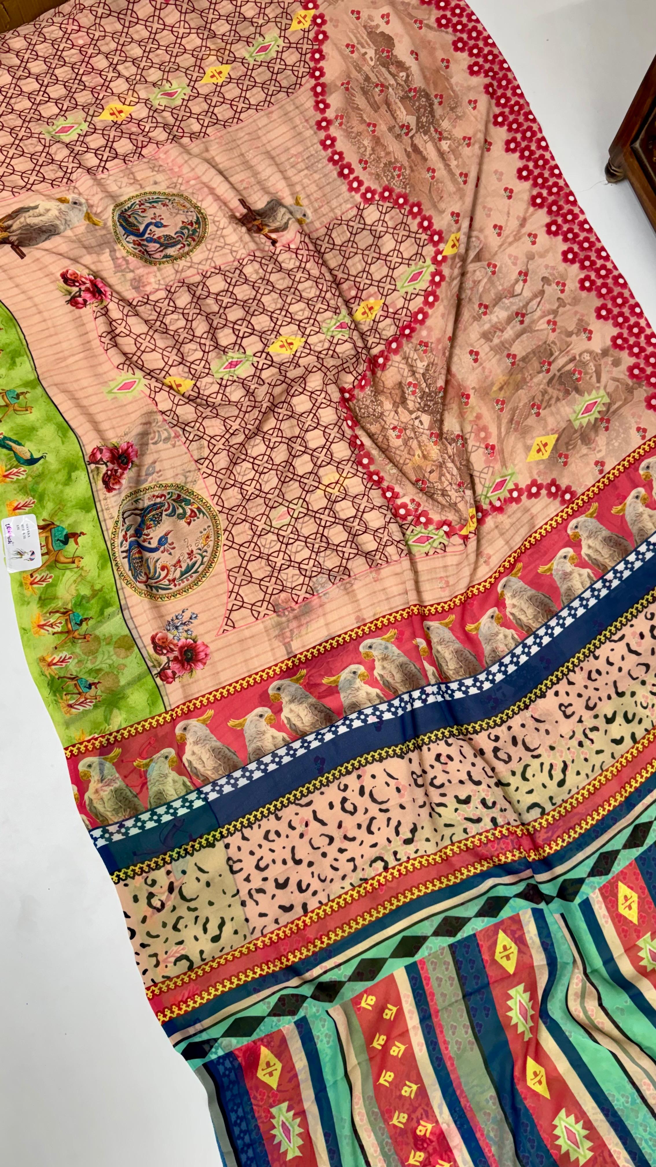 Georgette Saree