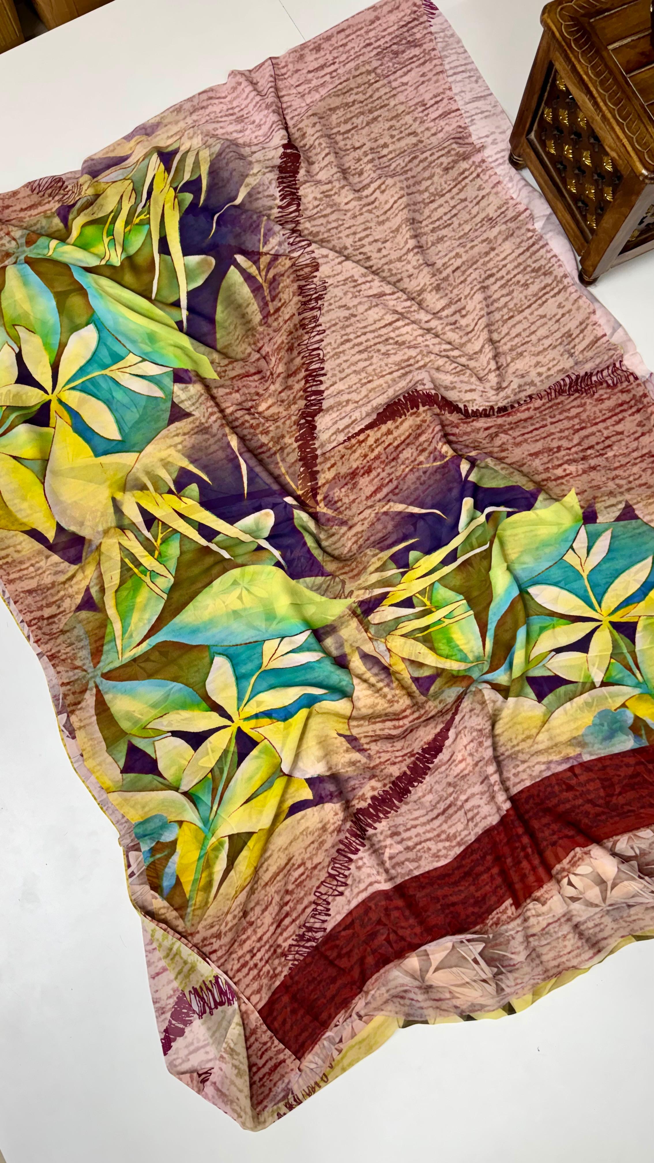 Georgette Saree