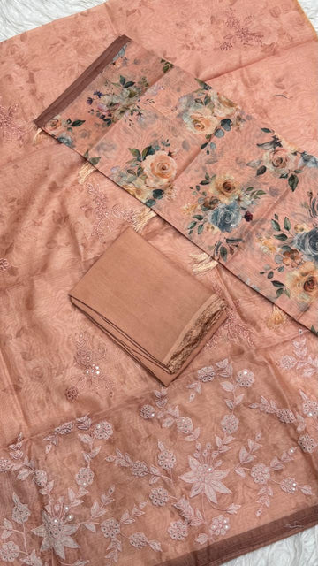 3Pcs Set Dress Material
