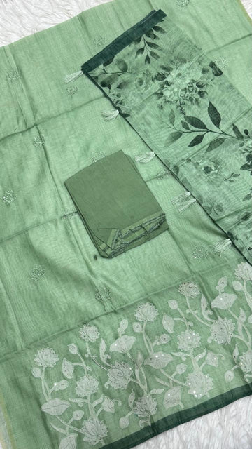 3Pcs Set Dress Material