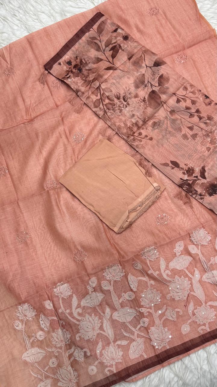 3Pcs Set Dress Material