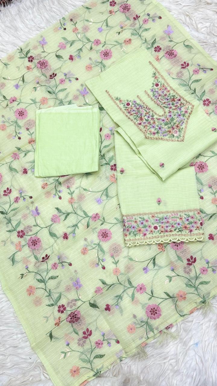 3Pcs Set Dress Material