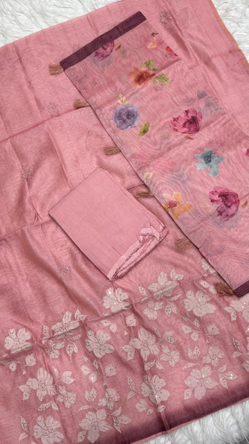 3Pcs Set Dress Material