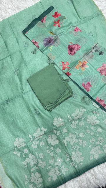 3Pcs Set Dress Material