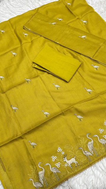 3Pcs Set Dress Material