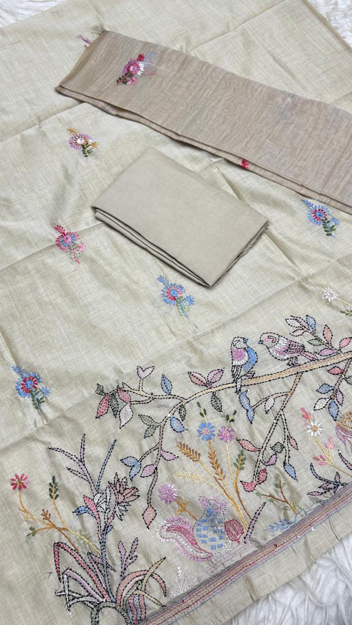 3Pcs Set Dress Material