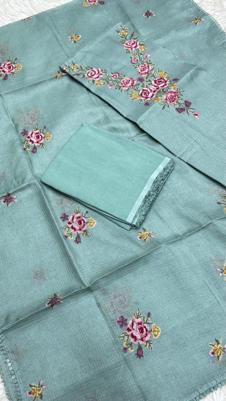 3Pcs Set Dress Material