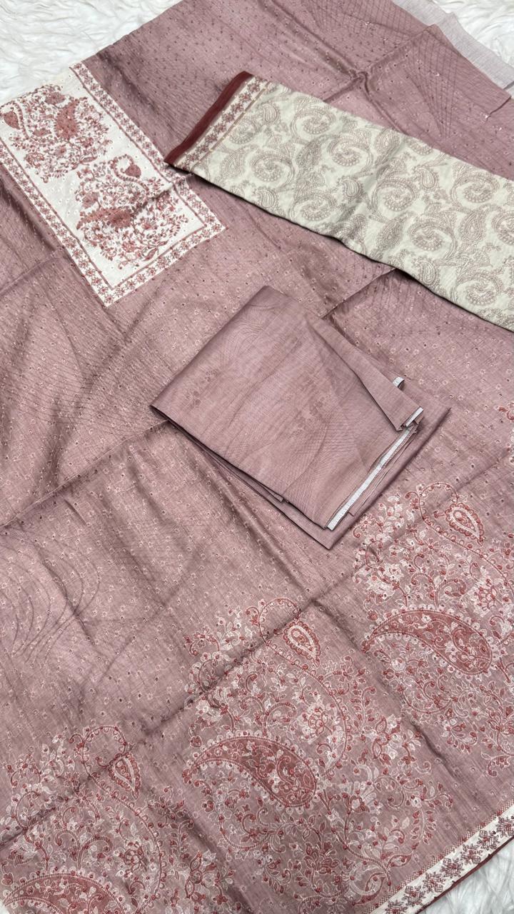 3Pcs Set Dress Material