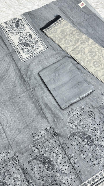 3Pcs Set Dress Material