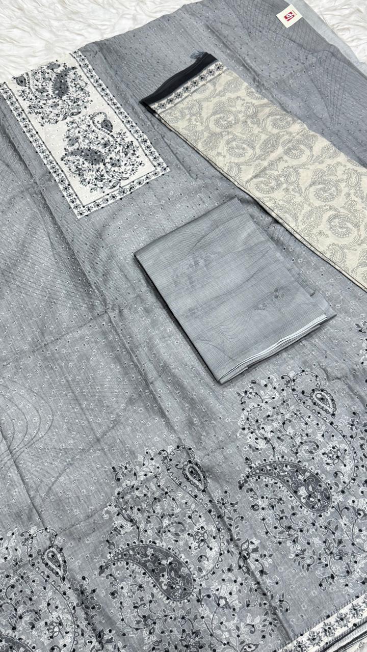 3Pcs Set Dress Material