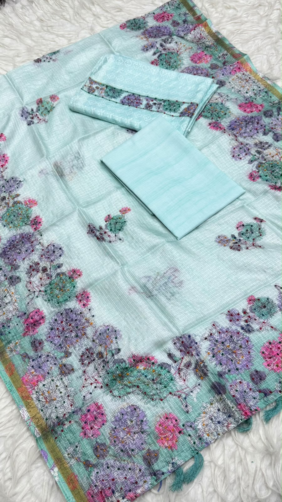 3Pcs Set Dress Material